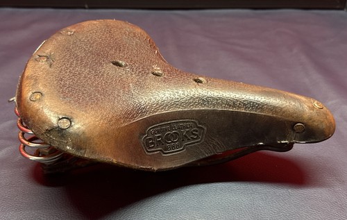 Brooks b66s sprung brown bike - sprung,