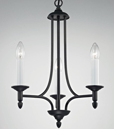 Light black ironwork - light,