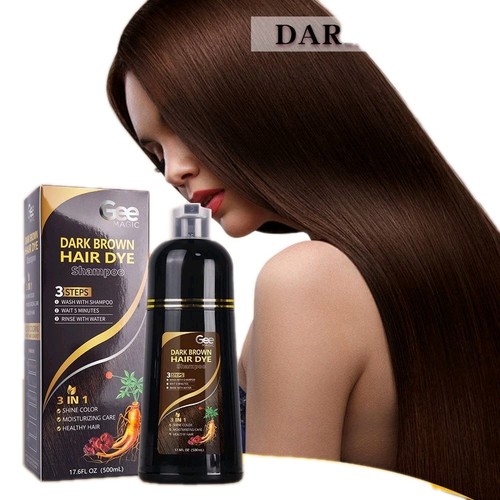 Geemagic dark brown hair dye - geemagic,