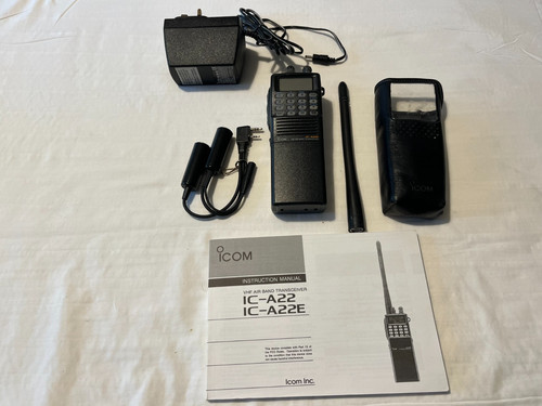 Icom a22e vhf air band - air,