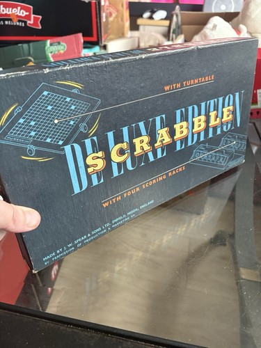 Vintage 1950 scrabble board - 1950's,