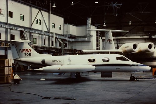 Nasa gates learjet - nasa,, n705na