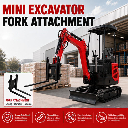 Mini excavator attachment - mini,