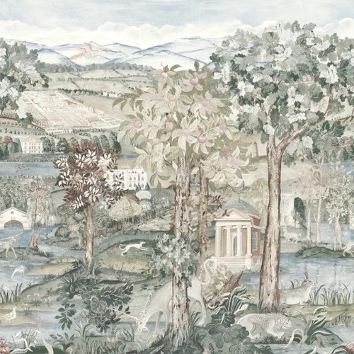 Zoffany arcadian thames mural - arcadian,