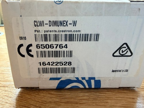 Crestron clwi dimunex - crestron, clwi-dimunex