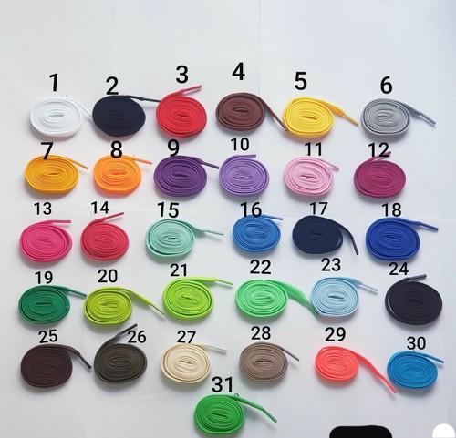 Flat 10mm coloured shoe - flat,