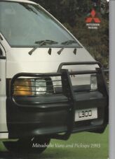 MITSUBISHI — MOTORS — L300 SWB - LWB — L200 SWB 4X4 LWB  — BROCHURE — LEAFLET —