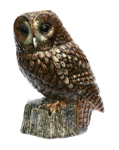 Tawny owl table vase new - tawny,