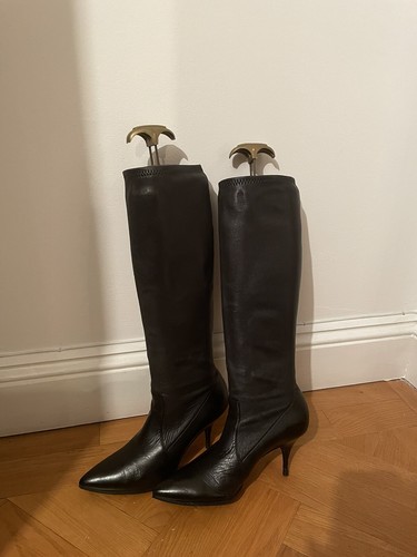 Casadei black italian leather - casadei,