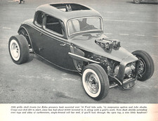 1936 Ford Coupe With 1932 Grill Shell Eelco Pressure Tank 1962 Vtg Mag Print Ad