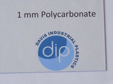 1 mm Clear POLYCARBONATE Sheet