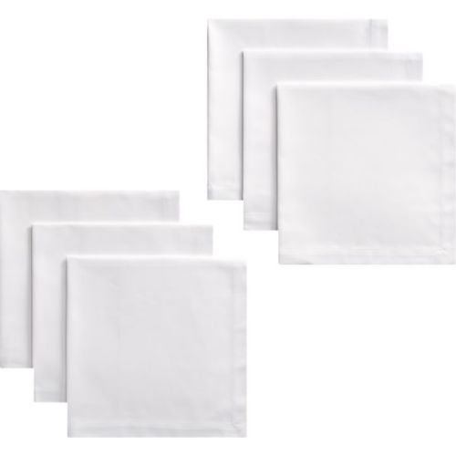 White cream napkins table - napkins,