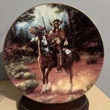 Indian Warrior Plate -