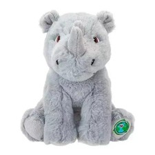 Cuddly Rhino plush soft toy teddy, extra cuddly 11 inches eco friendly