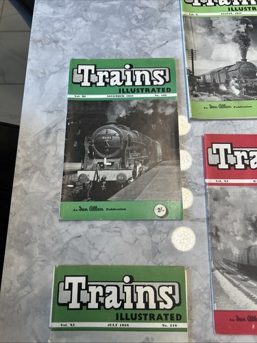 Trains illustrated magazine - illustrated,
