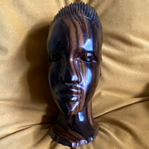 Hand carved wooden - wooden, african