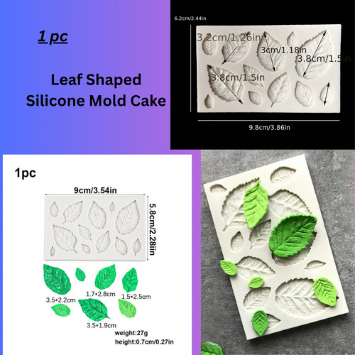 Leaf shape embossed palm - leaf,