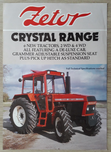 Zetor crystal tractors range - zetor,