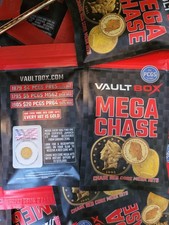 VaultBox Mega Chase 2025 Sealed Unopened Coin Pack Vault Box, IN HAND UNOPENED
