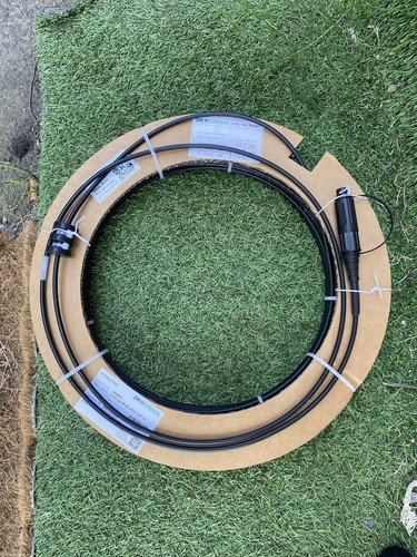 Dec green 5mm 35m round - 35m, cable