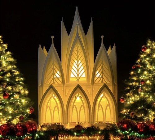 Cathedral night light book - cathedral,