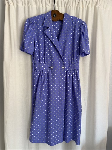 Purple polka dot dress - purple,
