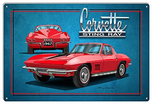 Corvette sting ray red - sting,