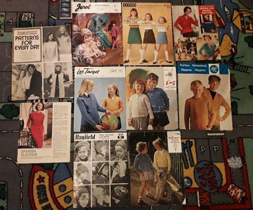 Vintage knitting patterns - knitting,