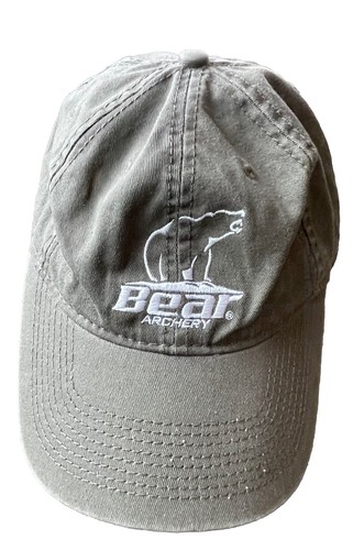 Bear archery logo hat cap - archery,
