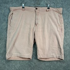 Hacket London Shorts Mens Size UK XXL Dusty Pink Cotton Garment Dyed Chino Style