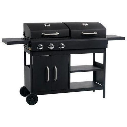 Barbecue gas and charcoal - barbecue,