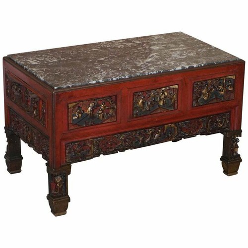 Chinese marbel topped - tea, or