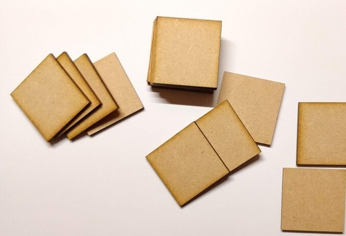 Laserkris square bases 3 - square,