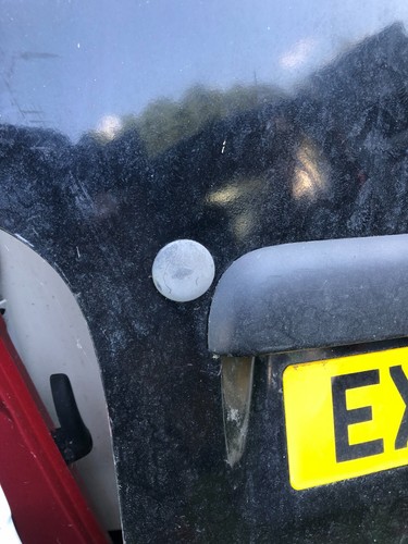 Rear door blanking - rear,