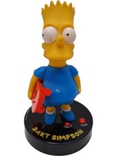 Bart Simpson Alarm Clock Radio Character Design Wesco UNTESTED T2870 SP20