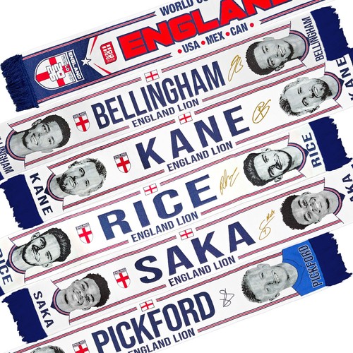 England 2026 scarf - wc,