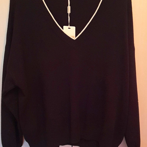 Exquiss black knit jumper - black,