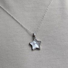 Chunky Moonstone Star Pendant
