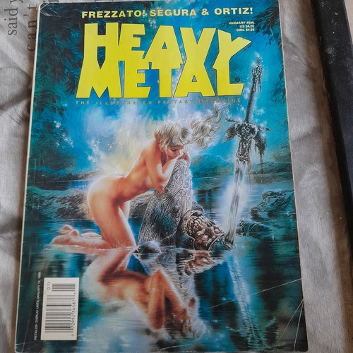Heavy metal magazine january - metal,