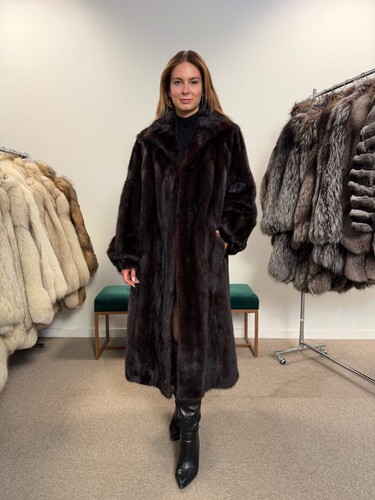Mink fur coat - fur, coat,