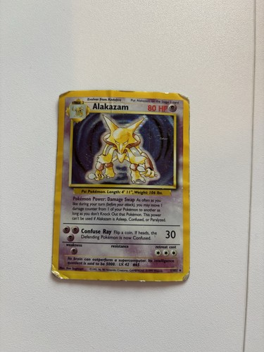 Pokémon tcg alakazam holo - alakazam,