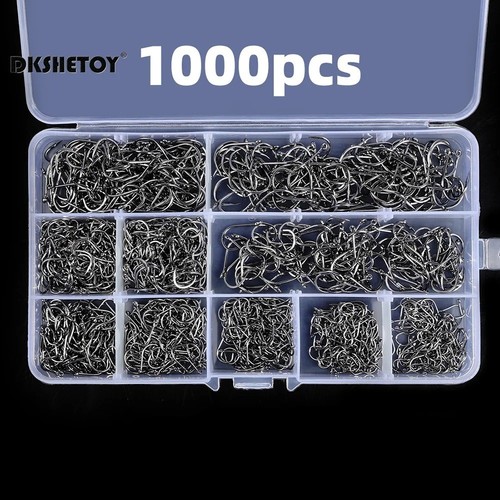 100 fishing hooks hook mix - fishing, hooks-hook