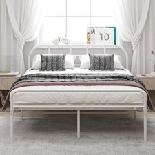 Simple Metal Bed Frame 4ft6