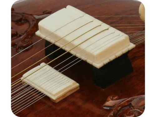 Sitar bone bridge - bone, handmade