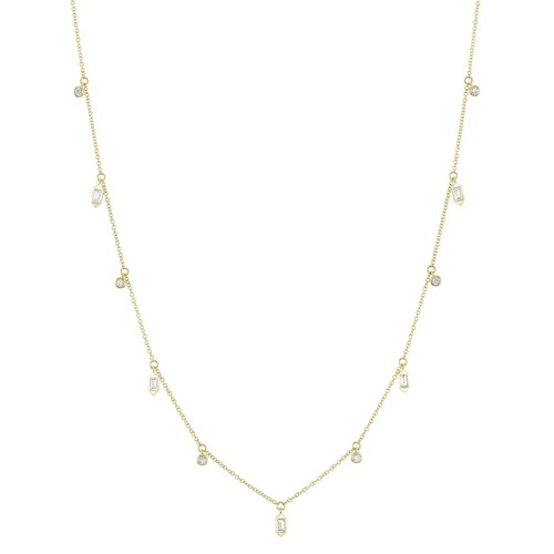 Baguette round cut - baguette,