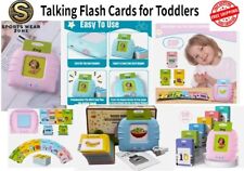 Talking Flash Cards for Toddlers 510 Words Learning Toys Preschool Audible Game