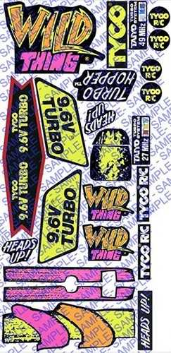 Wild thing tyco 6v - r/c, turbo
