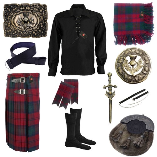 Kilt outfit set lindsay - kilt,