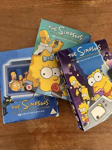 The simpsons dvd seasons 8 - 4,