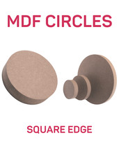 MDF Wooden Circles - Disk